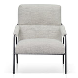 Jack Fabric Armchair - Fog Grey Armchair K Sofa-Core   