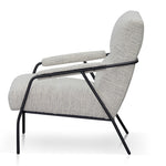 Jack Fabric Armchair - Fog Grey Armchair K Sofa-Core   