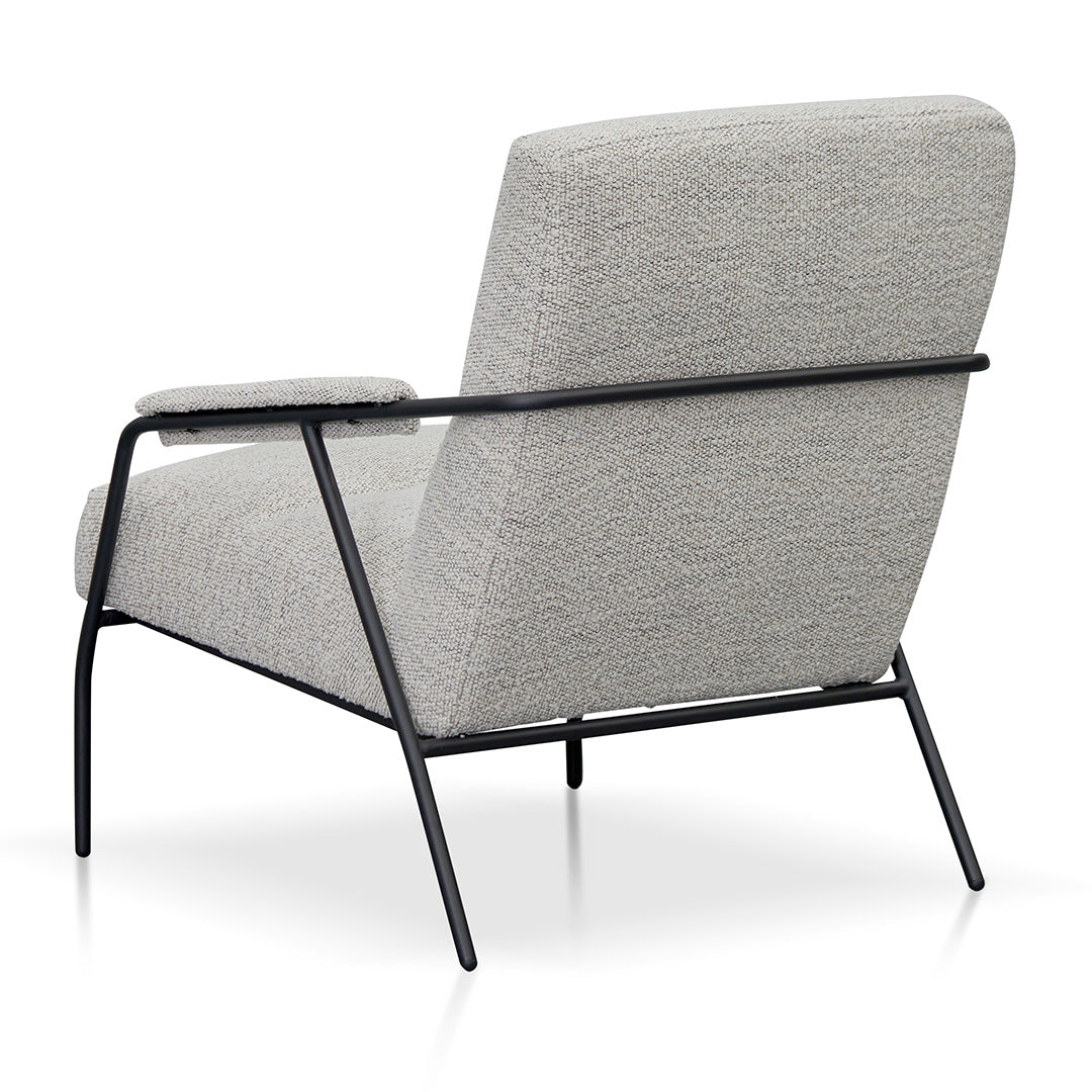 Jack Fabric Armchair - Fog Grey Armchair K Sofa-Core   