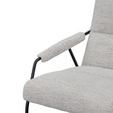 Jack Fabric Armchair - Fog Grey Armchair K Sofa-Core   