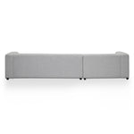 Lavinia Left Chaise Sofa - Grey Chaise Lounge Casa-Core   