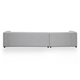 Lavinia Left Chaise Sofa - Grey Chaise Lounge Casa-Core   
