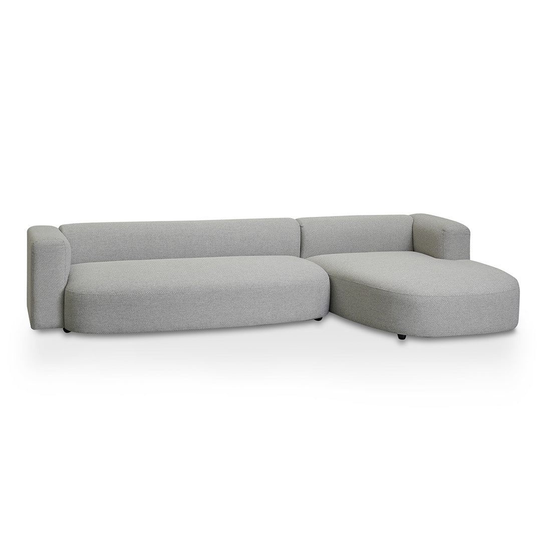 Lavinia Right Chaise Sofa - Grey Chaise Lounge Casa-Core   