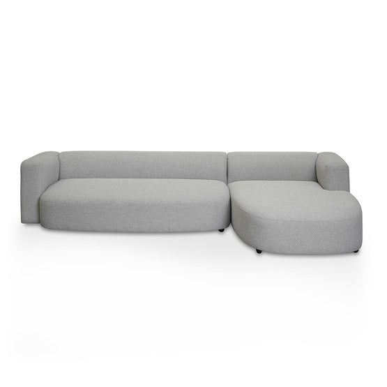 Lavinia Right Chaise Sofa - Grey Chaise Lounge Casa-Core   