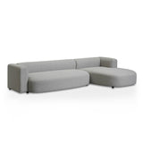Lavinia Right Chaise Sofa - Grey Chaise Lounge Casa-Core   