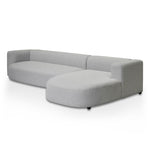 Lavinia Right Chaise Sofa - Grey Chaise Lounge Casa-Core   