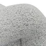 Barta Armchair - Charcoal White Boucle Armchair Casa-Core   