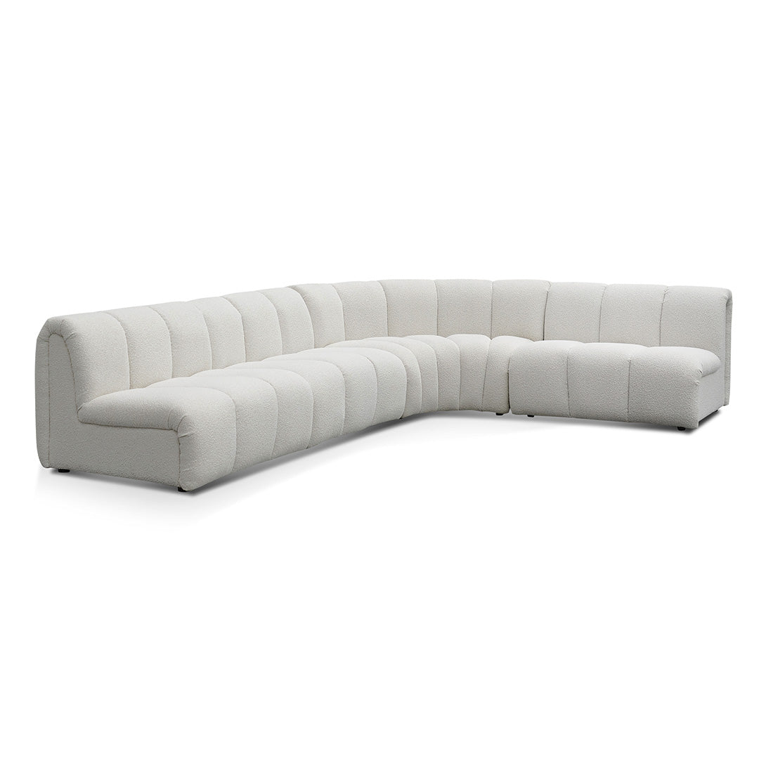 Ex Display - Elias Modular Sofa - Pearl Boucle (Facebook only) Sofa Casa-Core