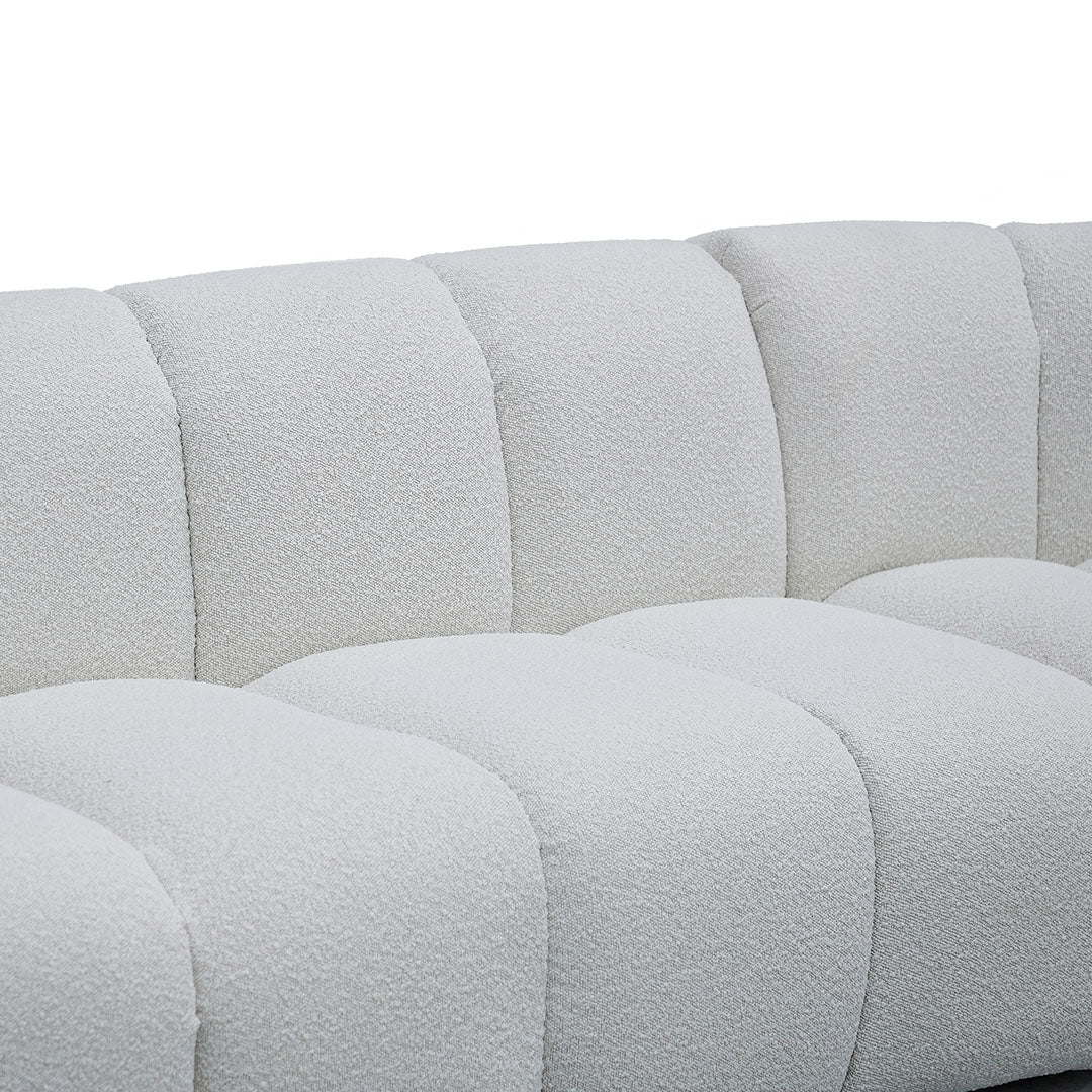 Ex Display - Elias Modular Sofa - Pearl Boucle (Facebook only) Sofa Casa-Core