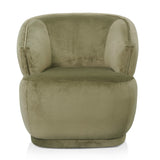 Brooke Fabric Armchair - Elegant Sage Armchair Forever-Core