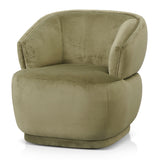 Brooke Fabric Armchair - Elegant Sage Armchair Forever-Core
