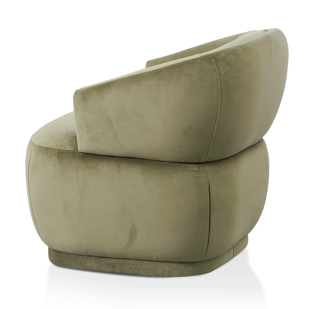 Brooke Fabric Armchair - Elegant Sage Armchair Forever-Core