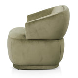 Brooke Fabric Armchair - Elegant Sage Armchair Forever-Core