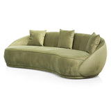 Jake 4 Seater Fabric Sofa - Elegant Sage Sofa Forever-Core