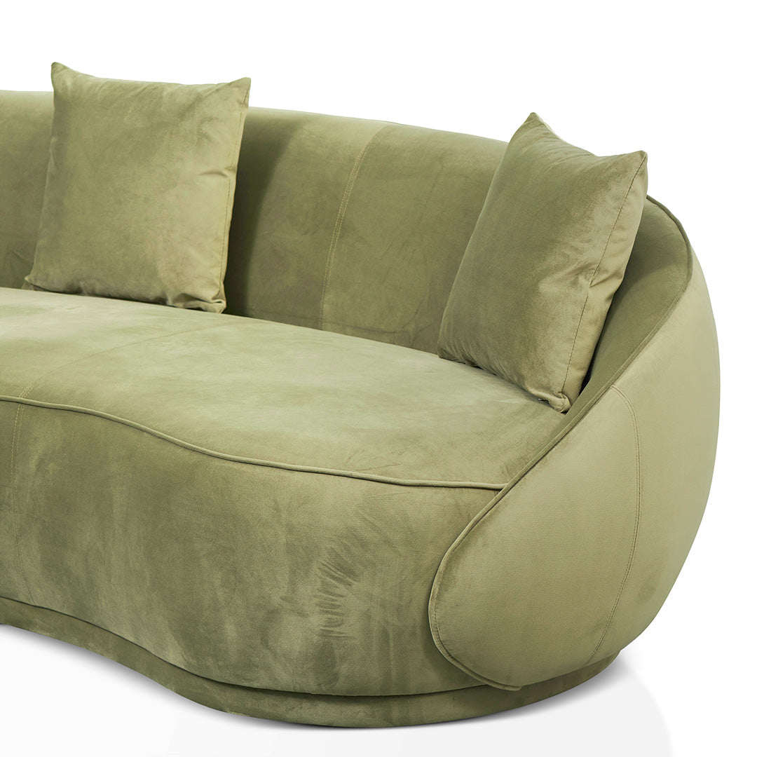 Jake 4 Seater Fabric Sofa - Elegant Sage Sofa Forever-Core