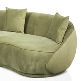 Jake 4 Seater Fabric Sofa - Elegant Sage Sofa Forever-Core