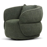 Ex Display - Arima Swivel Armchair - Moss Green Armchair Casa-Core
