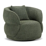 Ex Display - Arima Swivel Armchair - Moss Green Armchair Casa-Core