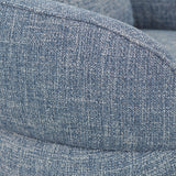 Arima Swivel Armchair - Moss Blue Armchair Casa-Core