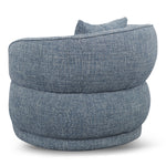 Arima Swivel Armchair - Moss Blue Armchair Casa-Core