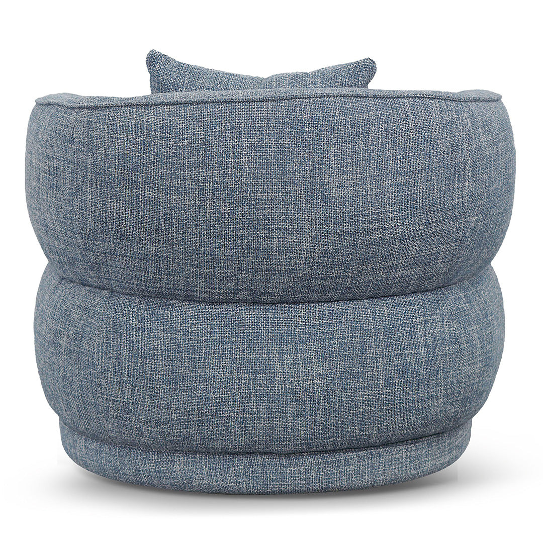 Arima Swivel Armchair - Moss Blue Armchair Casa-Core