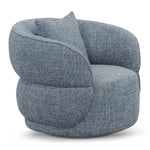 Arima Swivel Armchair - Moss Blue Armchair Casa-Core