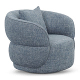 Arima Swivel Armchair - Moss Blue Armchair Casa-Core