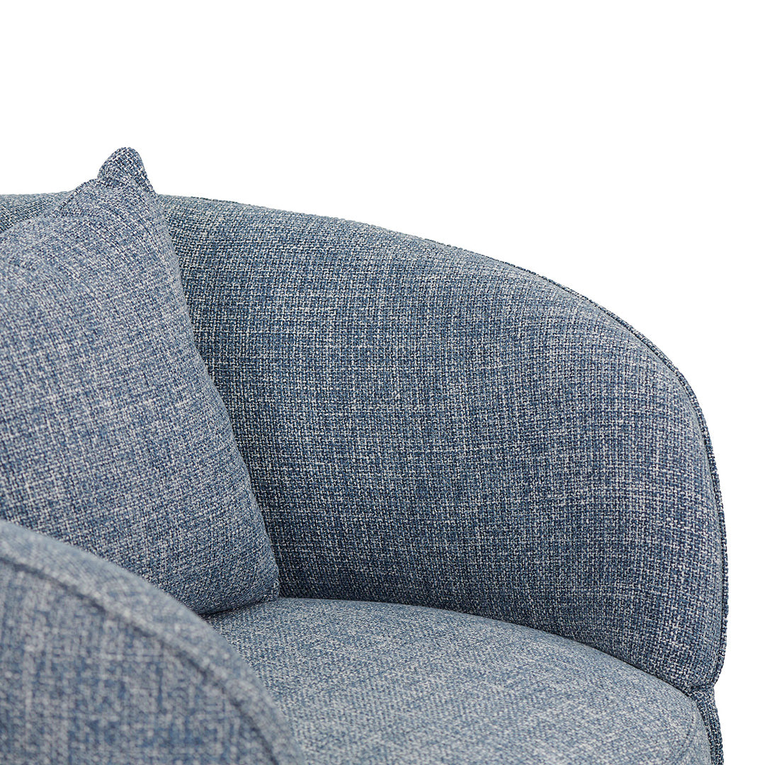 Arima Swivel Armchair - Moss Blue Armchair Casa-Core
