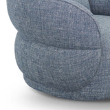 Arima Swivel Armchair - Moss Blue Armchair Casa-Core