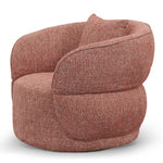 Ex Display - Arima Swivel Armchair - Moss Rust Orange Armchair Casa-Core