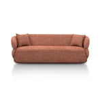 Arima 3 Seater Sofa - Moss Rust Orange Sofa Casa-Core   