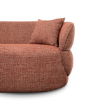 Arima 3 Seater Sofa - Moss Rust Orange Sofa Casa-Core   