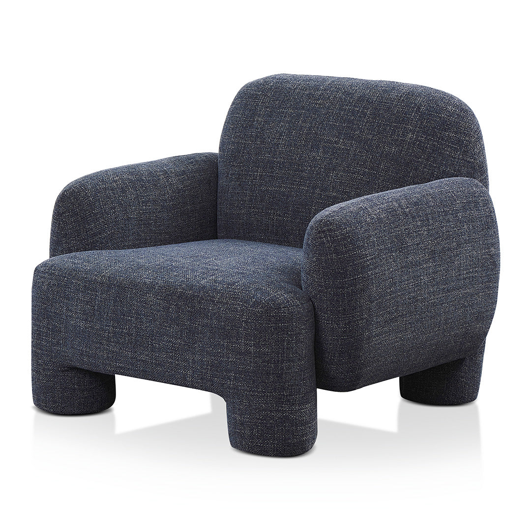 Breda Armchair - Moss Navy Armchair Casa-Core   