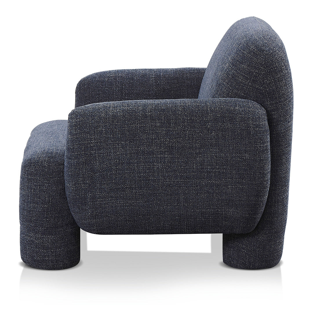 Breda Armchair - Moss Navy Armchair Casa-Core   