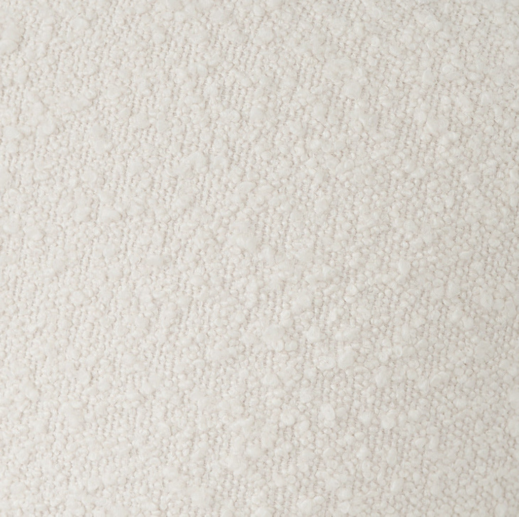 Fabric Sample - Ivory White Boucle (CH) Fabric Swatch Interior Secrets
