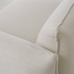 Ferrell 3 Seater Left Chaise Sofa - Beige Chaise Lounge Iggy-Core   