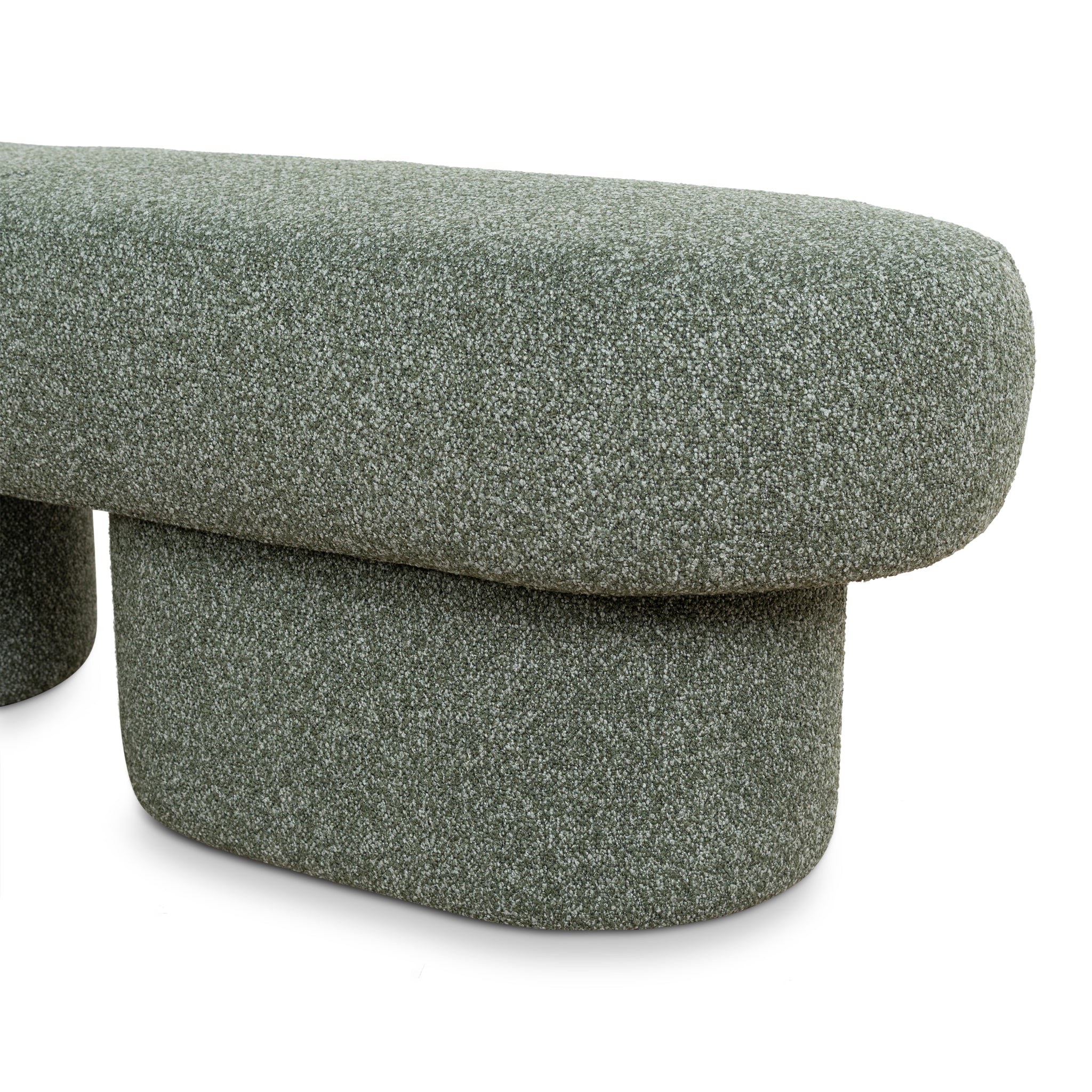 Ex Display - Kopitar 1.5m Long Ottoman Bench - Hunter Green Ottoman Yay Sofa-Core