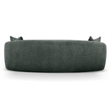 Trevor 3 Seater Fabric Sofa - Moss Green Sofa Casa-Core   