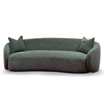 Trevor 3 Seater Fabric Sofa - Moss Green Sofa Casa-Core   
