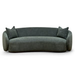 Trevor 3 Seater Fabric Sofa - Moss Green Sofa Casa-Core   