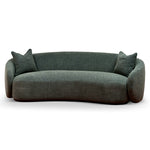 Trevor 3 Seater Fabric Sofa - Moss Green Sofa Casa-Core   