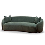 Trevor 3 Seater Fabric Sofa - Moss Green Sofa Casa-Core   