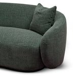 Trevor 3 Seater Fabric Sofa - Moss Green Sofa Casa-Core   