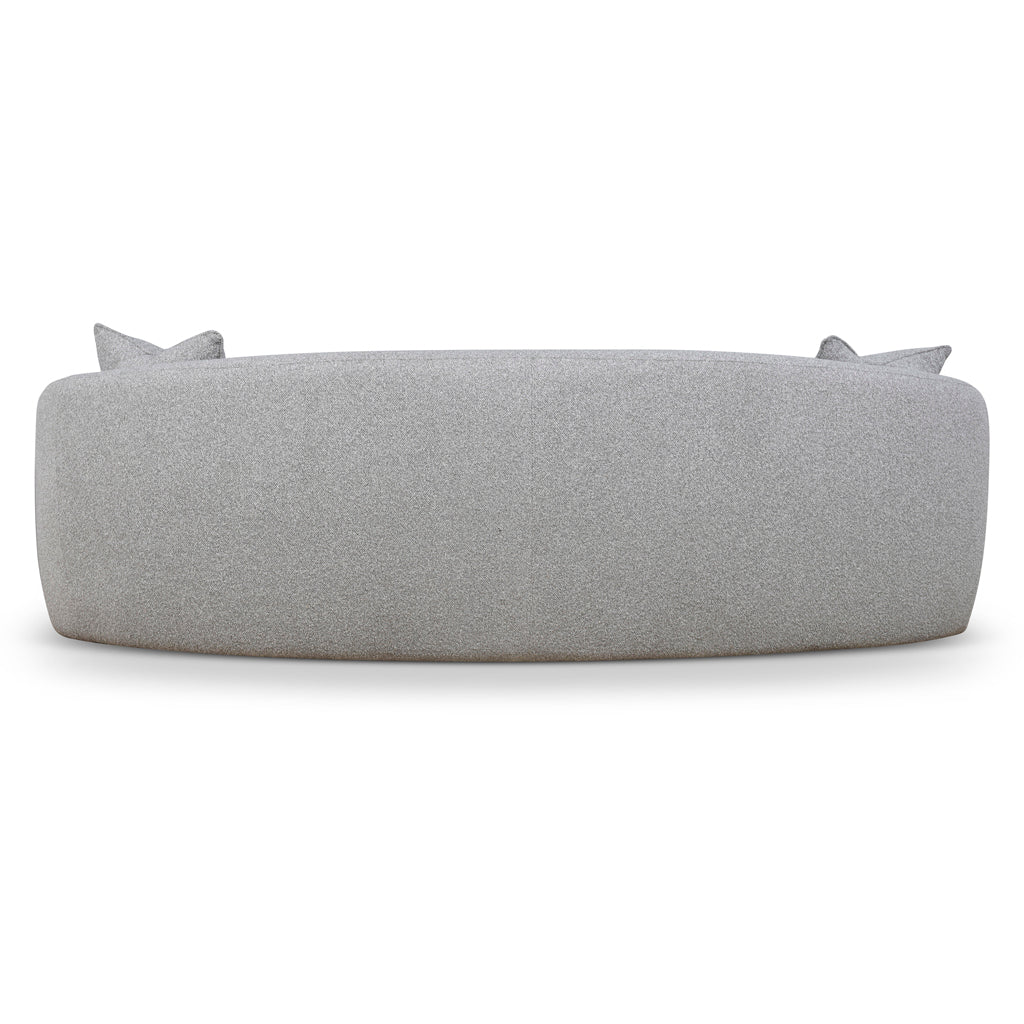 Trevor 3 Seater Fabric Sofa - Clay Grey Sofa Casa-Core   