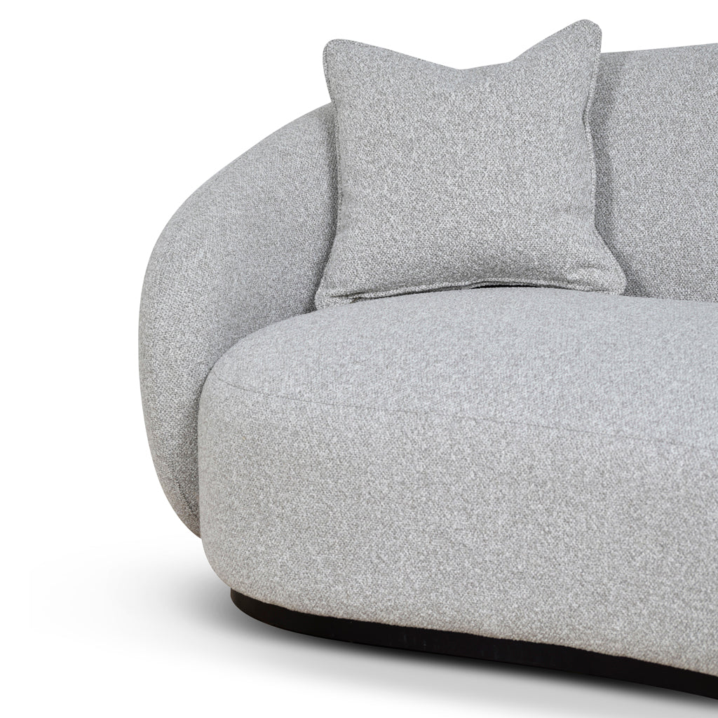 Trevor 3 Seater Fabric Sofa - Clay Grey Sofa Casa-Core   