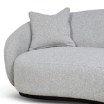 Trevor 3 Seater Fabric Sofa - Clay Grey Sofa Casa-Core   