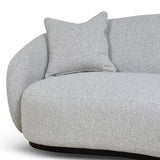 Trevor 3 Seater Fabric Sofa - Clay Grey Sofa Casa-Core   