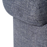 Caradoc Fabric Armchair - Moss Navy Armchair Casa-Core