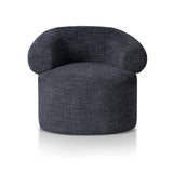 Caradoc Fabric Armchair - Moss Navy Armchair Casa-Core