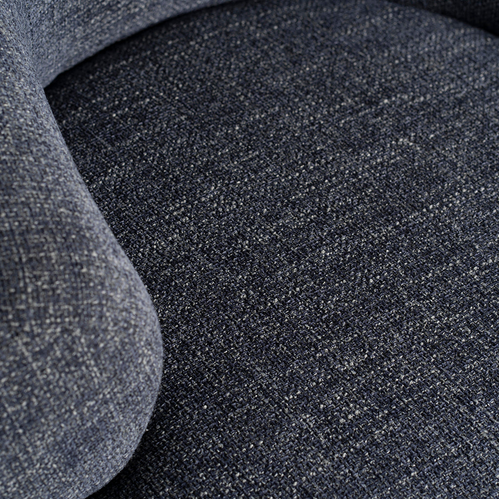 Caradoc Fabric Armchair - Moss Navy Armchair Casa-Core